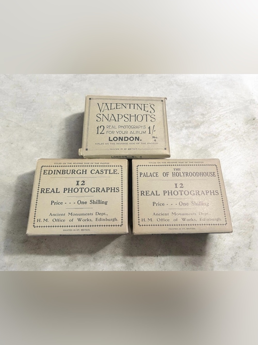 48 Vintage 1900s Valentine's Snapshots sets of real photographs from England.